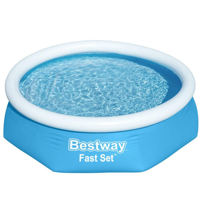 Bestway Piscină gonflabilă Fast Set, 244x66 cm, rotundă, 57265 - WALTI