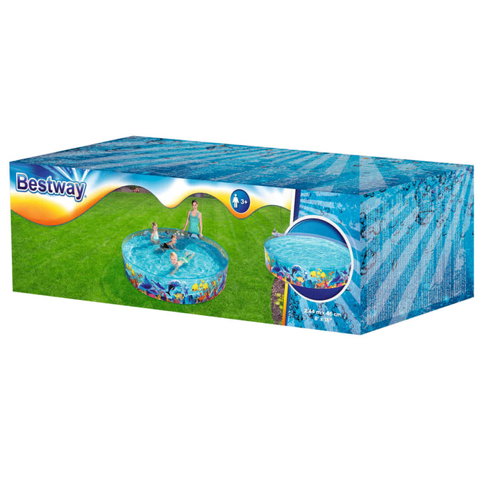 Bestway Piscină Fill 'N Fun Odyssey, 244x46 cm - WALTI