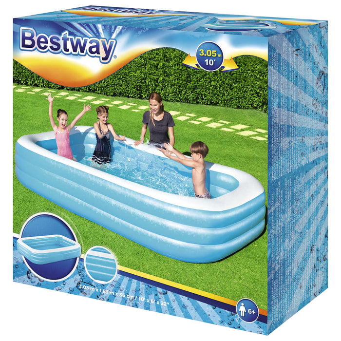 Bestway Piscină gonflabilă, 305 x 183 x 56 cm - WALTI