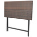 Set mobilier exterior pliabil, 7 piese, maro, oțel, poliratan - WALTI WALTI