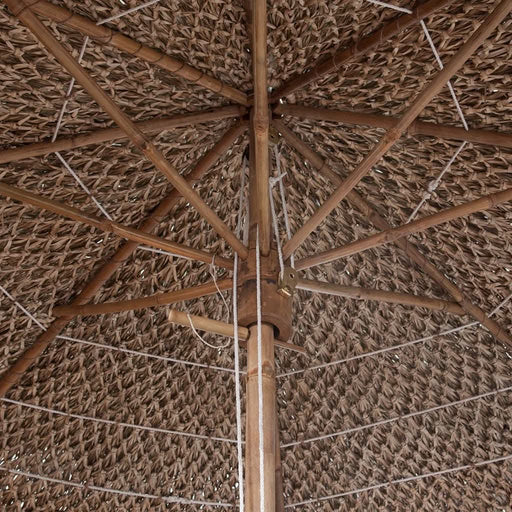 Umbrelă din bambus cu umbrar din frunze de bananier, 210 cm - WALTI WALTI