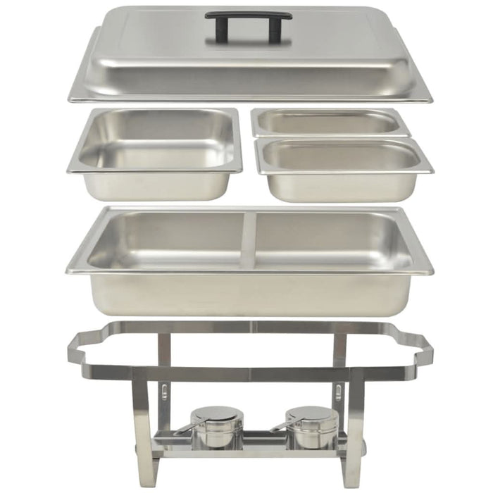 Set vase încălzire mâncare, 3 piese, oțel inoxidabil - WALTI WALTI