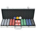 Set de poker cu 500 de jetoane din aluminiu - WALTI WALTI