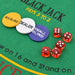 Set de poker/blackjack cu 600 de jetoane cu laser din aluminiu - WALTI WALTI