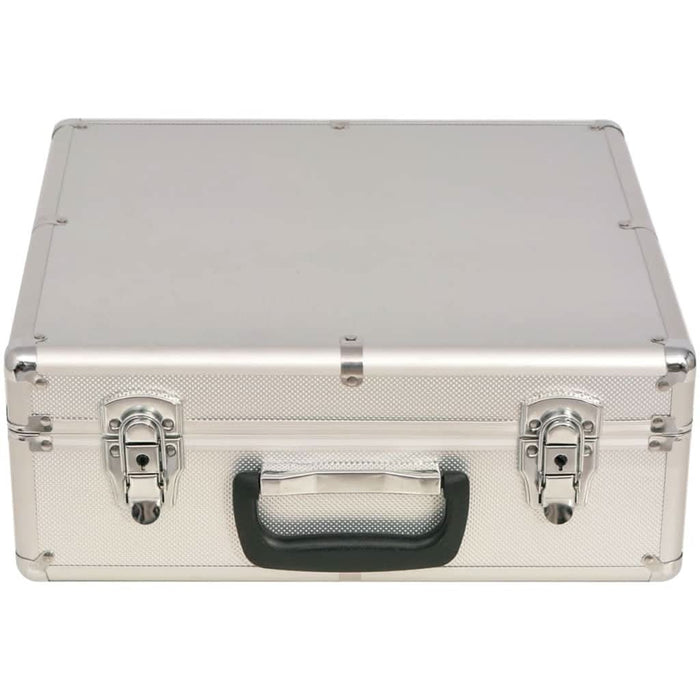 Set de poker/blackjack cu 600 de jetoane cu laser din aluminiu - WALTI WALTI