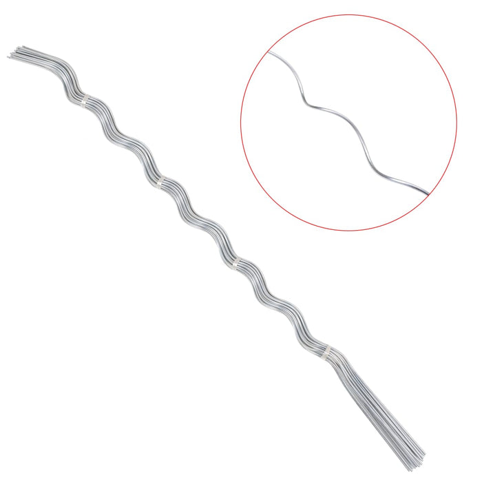 Spirale pentru suport plante, 20 buc., 170 cm, oțel galvanizat - WALTI WALTI