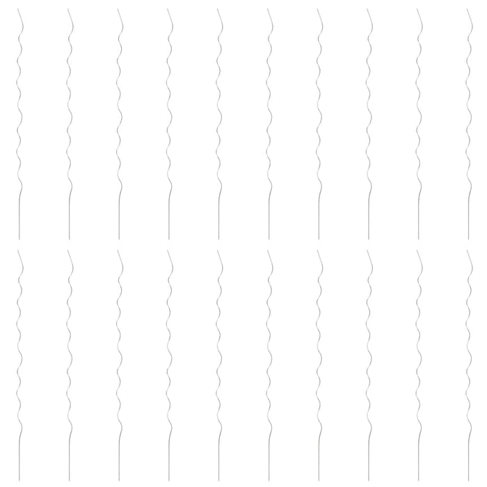 Spirale pentru suport plante, 20 buc., 170 cm, oțel galvanizat - WALTI WALTI
