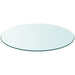 Blat de masă din sticlă securizată, rotund, 300 mm - WALTI WALTI