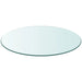 Blat masă din sticlă securizată, rotund, 500 mm - WALTI WALTI