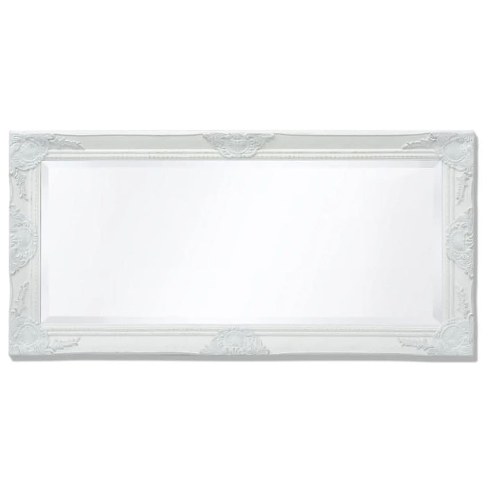 Oglindă verticală în stil baroc, 100 x 50 cm, alb - WALTI WALTI