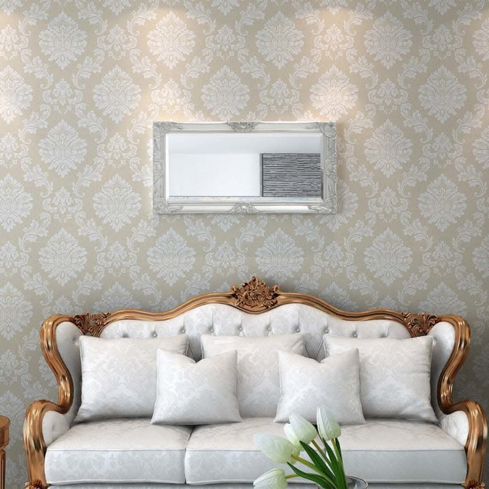 Oglindă verticală în stil baroc, 100 x 50 cm, argintiu - WALTI WALTI