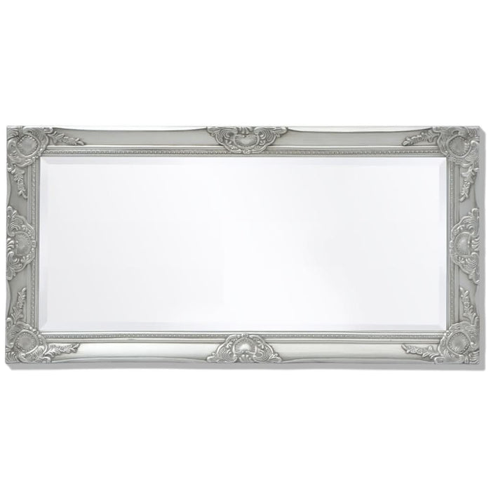 Oglindă verticală în stil baroc, 100 x 50 cm, argintiu - WALTI WALTI
