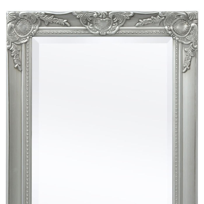 Oglindă verticală în stil baroc, 100 x 50 cm, argintiu - WALTI WALTI