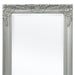Oglindă verticală în stil baroc, 100 x 50 cm, argintiu - WALTI WALTI