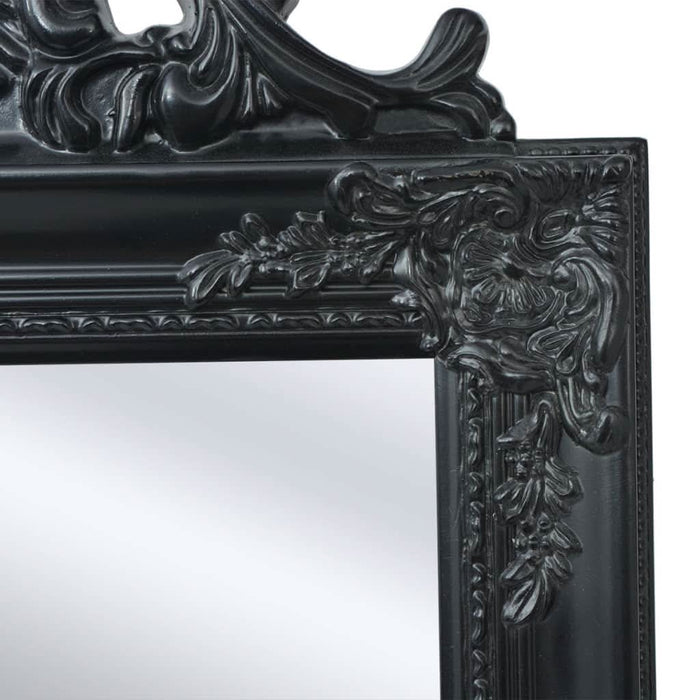 Oglindă verticală în stil baroc 160 x 40 cm negru - WALTI WALTI