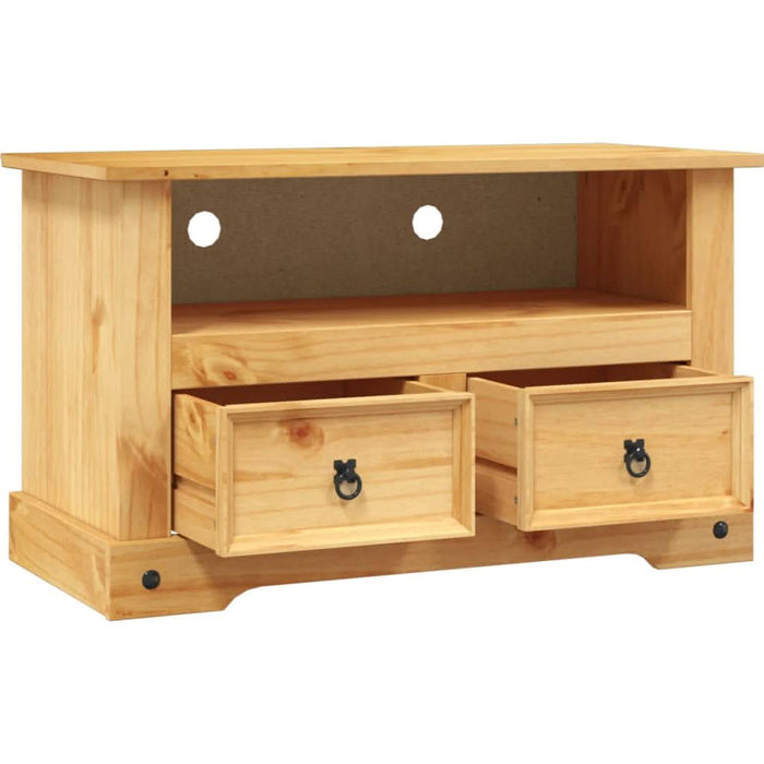 Comodă TV stil Corona din pin mexican 91 x 43 x 56 cm - WALTI WALTI