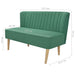 Canapea din material textil, 117 x 55,5 x 77 cm, verde - WALTI WALTI