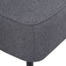 Scaun cocktail, gri închis, material textil - WALTI WALTI