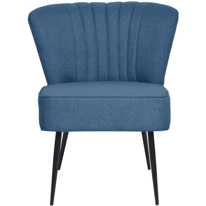 Scaun cocktail, albastru, material textil - WALTI WALTI