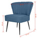 Scaun cocktail, albastru, material textil - WALTI WALTI