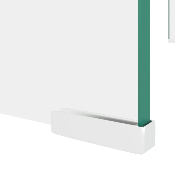 Stand TV/Suport monitor, sticlă transparentă, 80x30x13 cm - WALTI WALTI