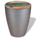 Scaun tip aviator, lemn masiv reciclat - WALTI WALTI