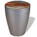 Scaun tip aviator, lemn masiv reciclat - WALTI WALTI
