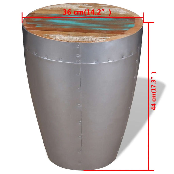 Scaun tip aviator, lemn masiv reciclat - WALTI WALTI