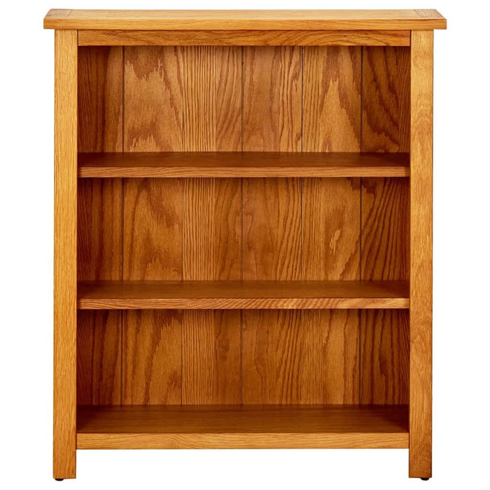 Bibliotecă cu 3 rafturi, 70 x 22,5 x 82 cm, lemn masiv stejar - WALTI WALTI
