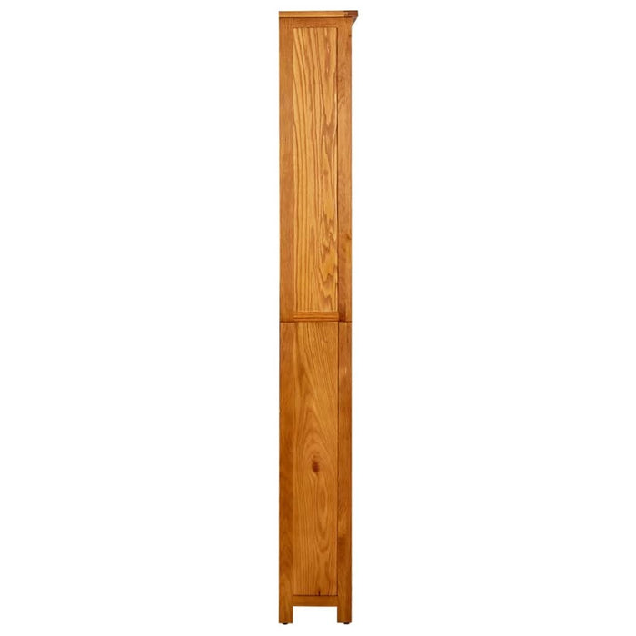Bibliotecă cu 6 rafturi, 80 x 22,5 x 180 cm, lemn masiv stejar - WALTI WALTI