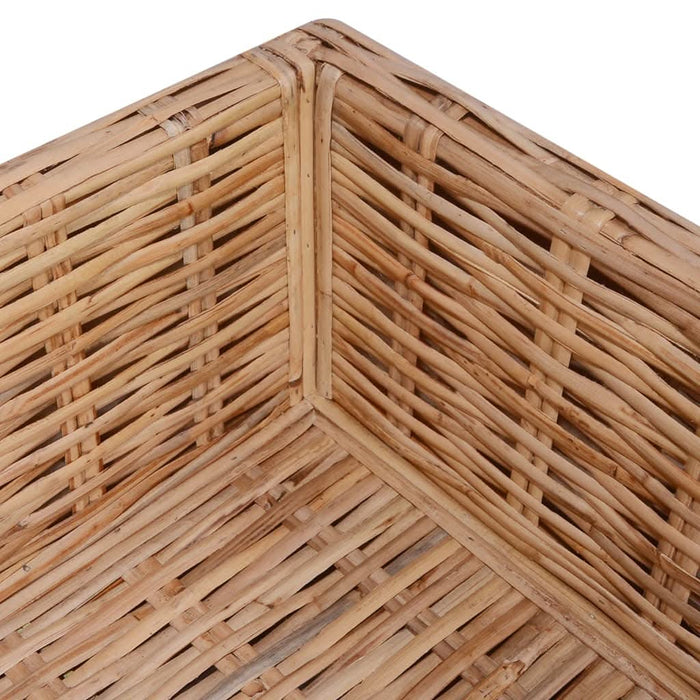 Set mobilier cu canapea 27 piese, culoare naturală, ratan - WALTI WALTI