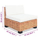 Set canapea, 18 piese, ratan natural - WALTI WALTI