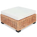 Set canapea, 18 piese, ratan natural - WALTI WALTI