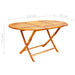 Set mobilier de exterior pliabil, 9 piese, lemn masiv de acacia - WALTI WALTI