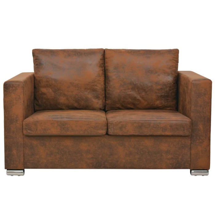 Canapea cu 2 locuri, 137 x 73 x 82 cm, velur - WALTI WALTI