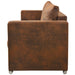 Canapea cu 3 locuri, 191 x 73 x 82 cm, velur - WALTI WALTI