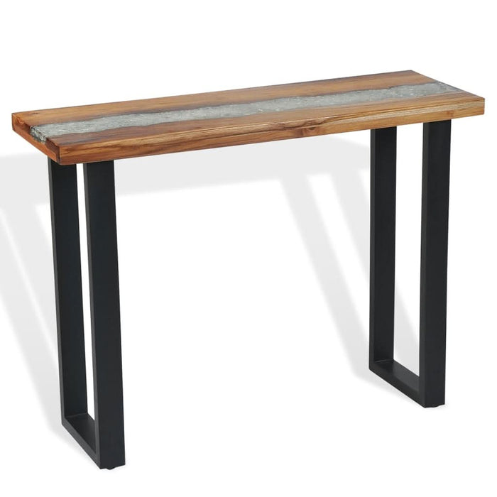 Masă consolă Lemn de tec 100 x 35 x 75 cm - WALTI WALTI