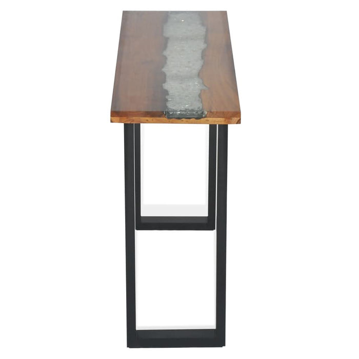Masă consolă Lemn de tec 100 x 35 x 75 cm - WALTI WALTI