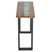 Masă consolă Lemn de tec 100 x 35 x 75 cm - WALTI WALTI