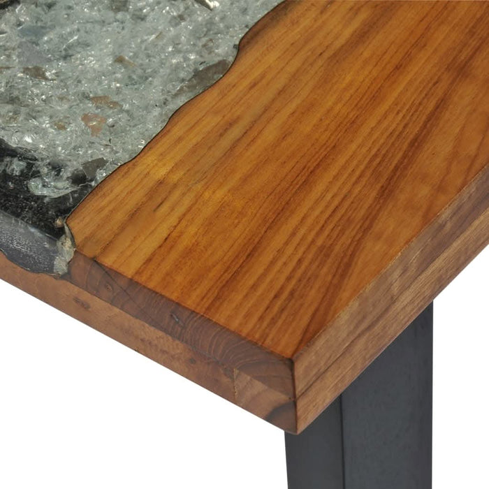 Masă consolă Lemn de tec 100 x 35 x 75 cm - WALTI WALTI