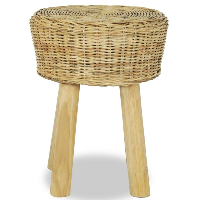 Scaun de bar, ratan natural - WALTI WALTI