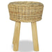 Scaun de bar, ratan natural - WALTI WALTI