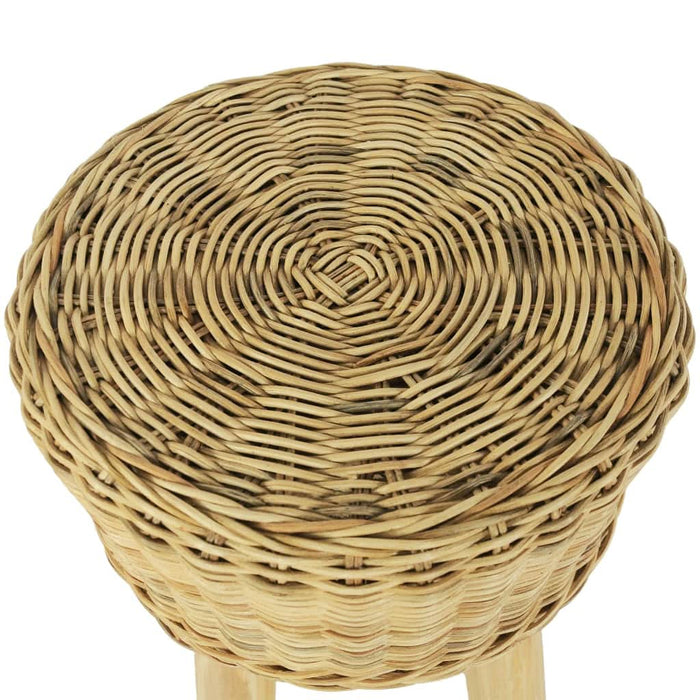 Scaun de bar, ratan natural - WALTI WALTI