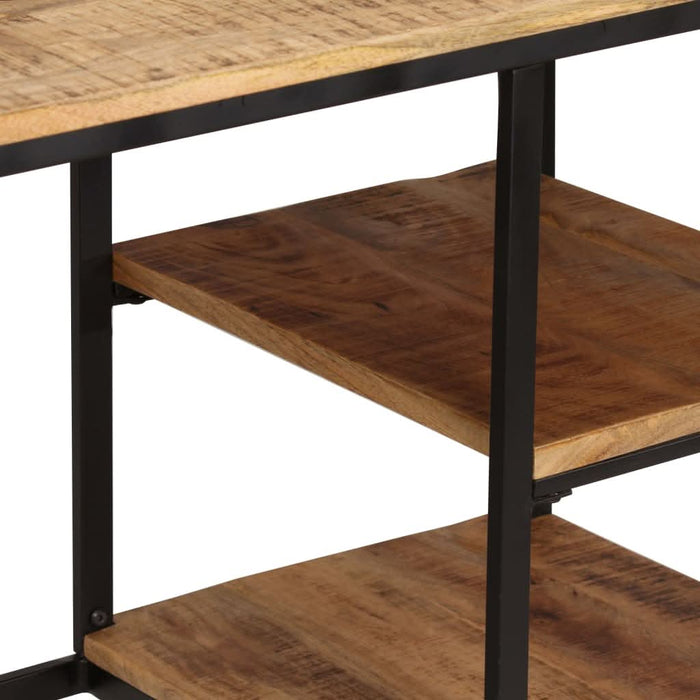 Birou cu scaun pliabil, lemn masiv de mango, 115 x 50 x 76 cm - WALTI WALTI