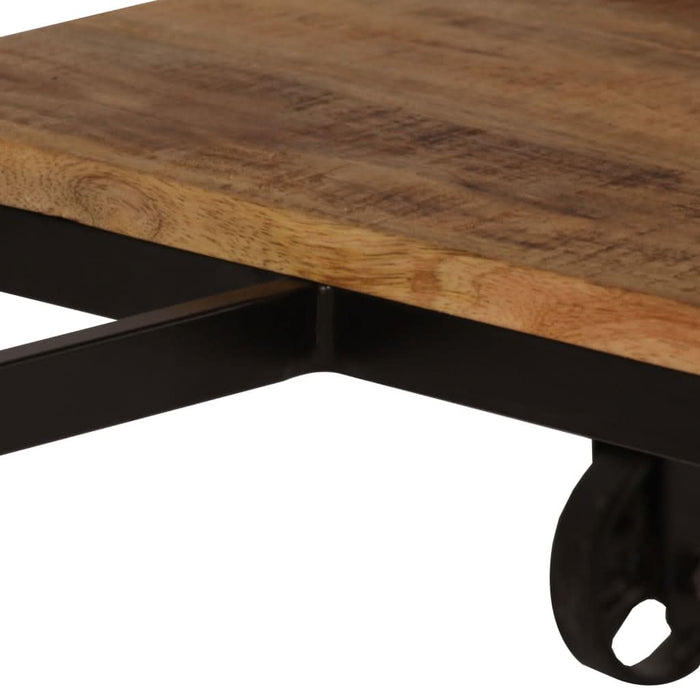 Birou cu scaun pliabil, lemn masiv de mango, 115 x 50 x 76 cm - WALTI WALTI