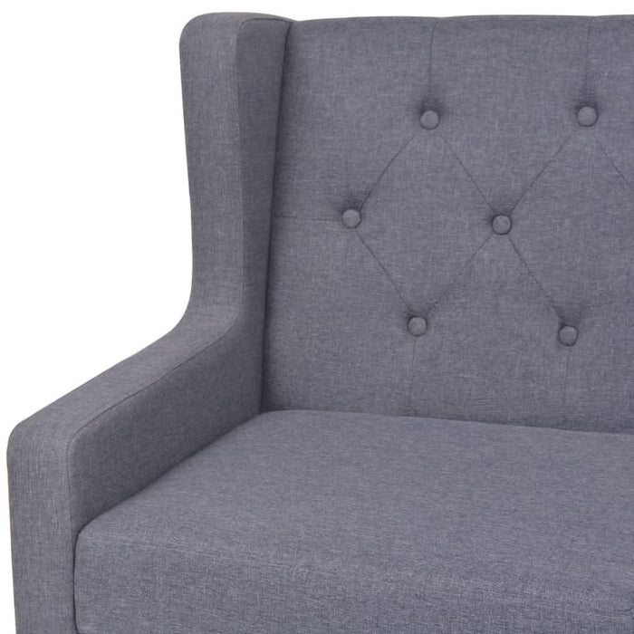 Fotoliu, gri, material textil - WALTI WALTI
