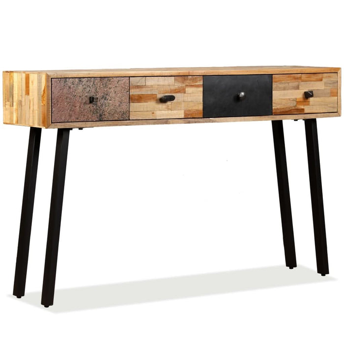 Masă consolă Lemn masiv de tec reciclat 120x30x76 cm - WALTI WALTI