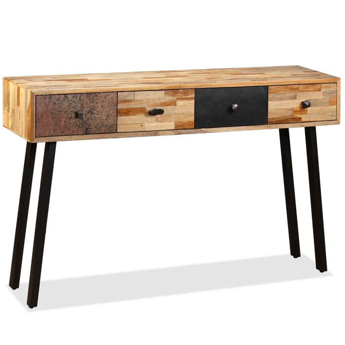 Masă consolă Lemn masiv de tec reciclat 120x30x76 cm - WALTI WALTI