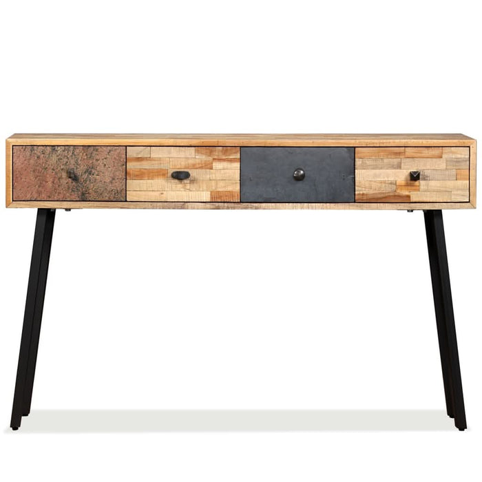 Masă consolă Lemn masiv de tec reciclat 120x30x76 cm - WALTI WALTI