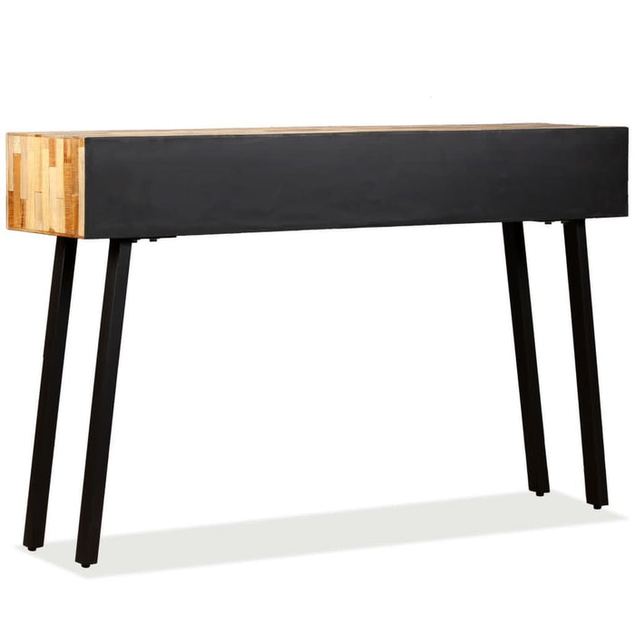 Masă consolă Lemn masiv de tec reciclat 120x30x76 cm - WALTI WALTI